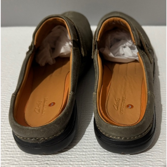 Clarks Unstructured Women’s Un Loop Ease Leather Sneaker Mule Size 8.5 - Picture 9 of 11